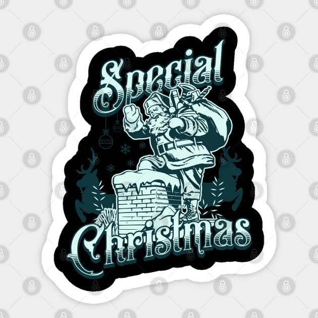 Special Christmas Sticker by TEENIE DESIGN